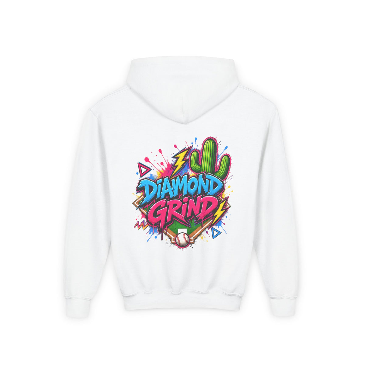 80's party Youth Heavy Blend Hooded Sweatshirt