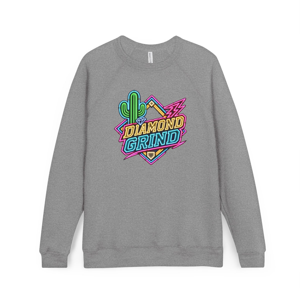Women's Neon Fleece Raglan Sweatshirt