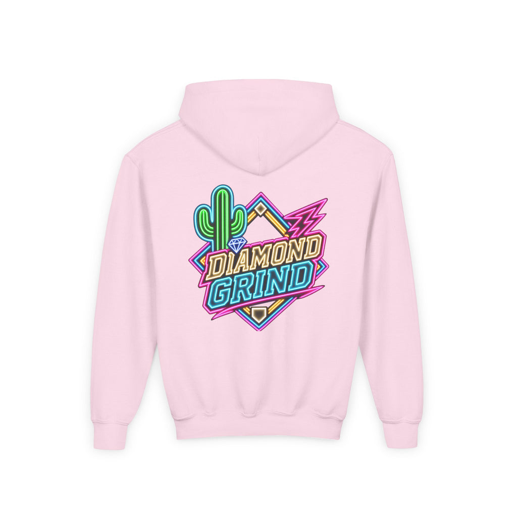 Neon Sign Youth Heavy Blend Hooded Sweatshirt