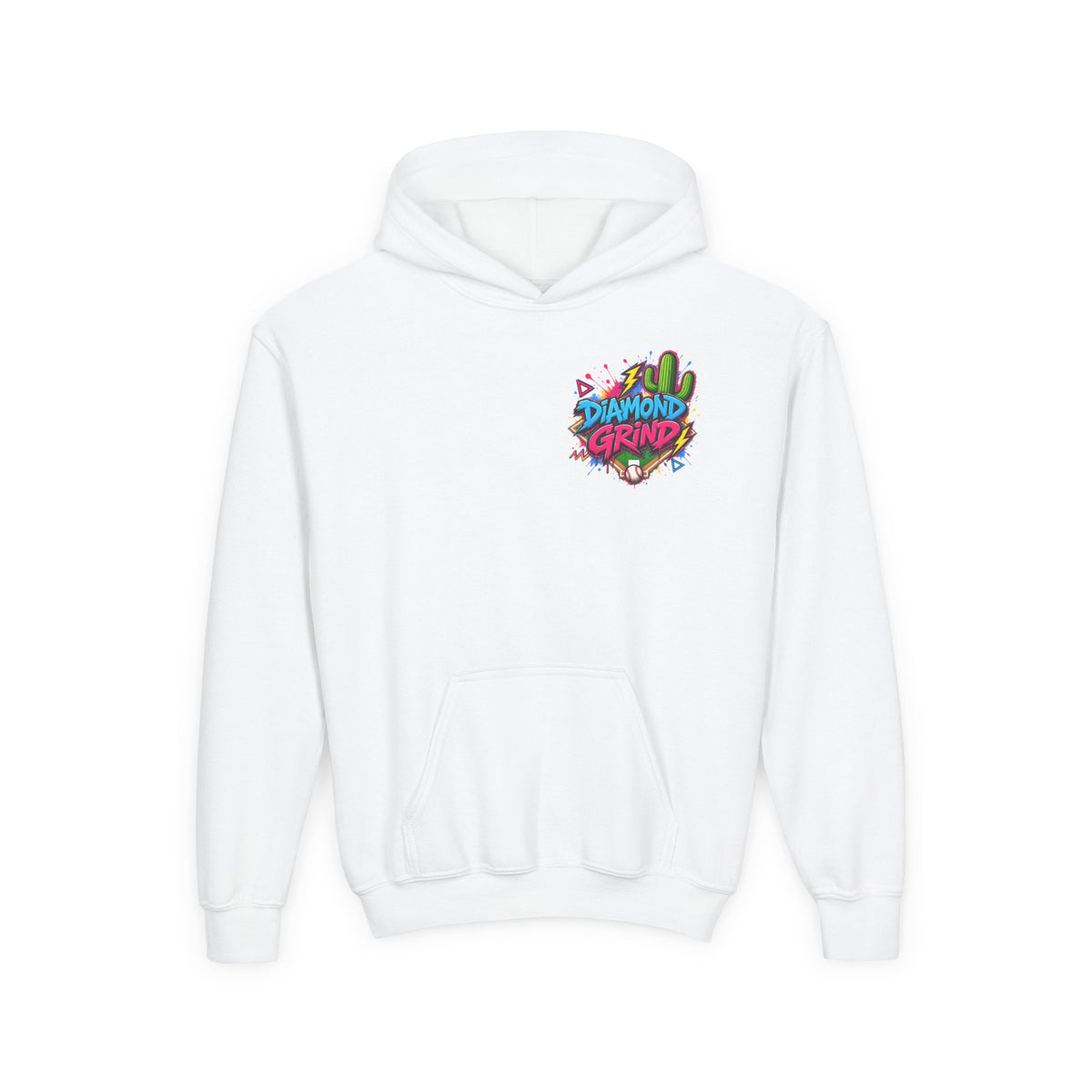 80's party Youth Heavy Blend Hooded Sweatshirt
